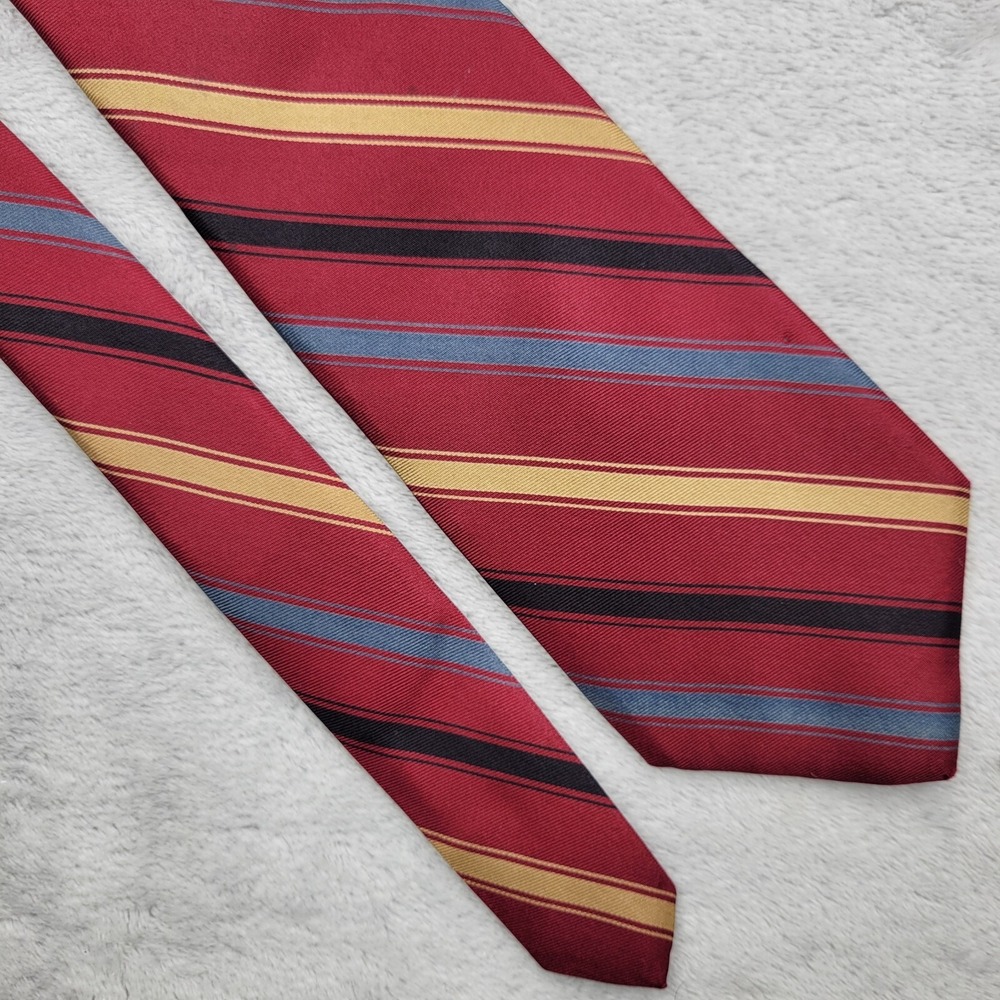 Yves Saint‎ Laurent Tie Men Necktie All Silk Dress Suit YSL New York Paris Adult